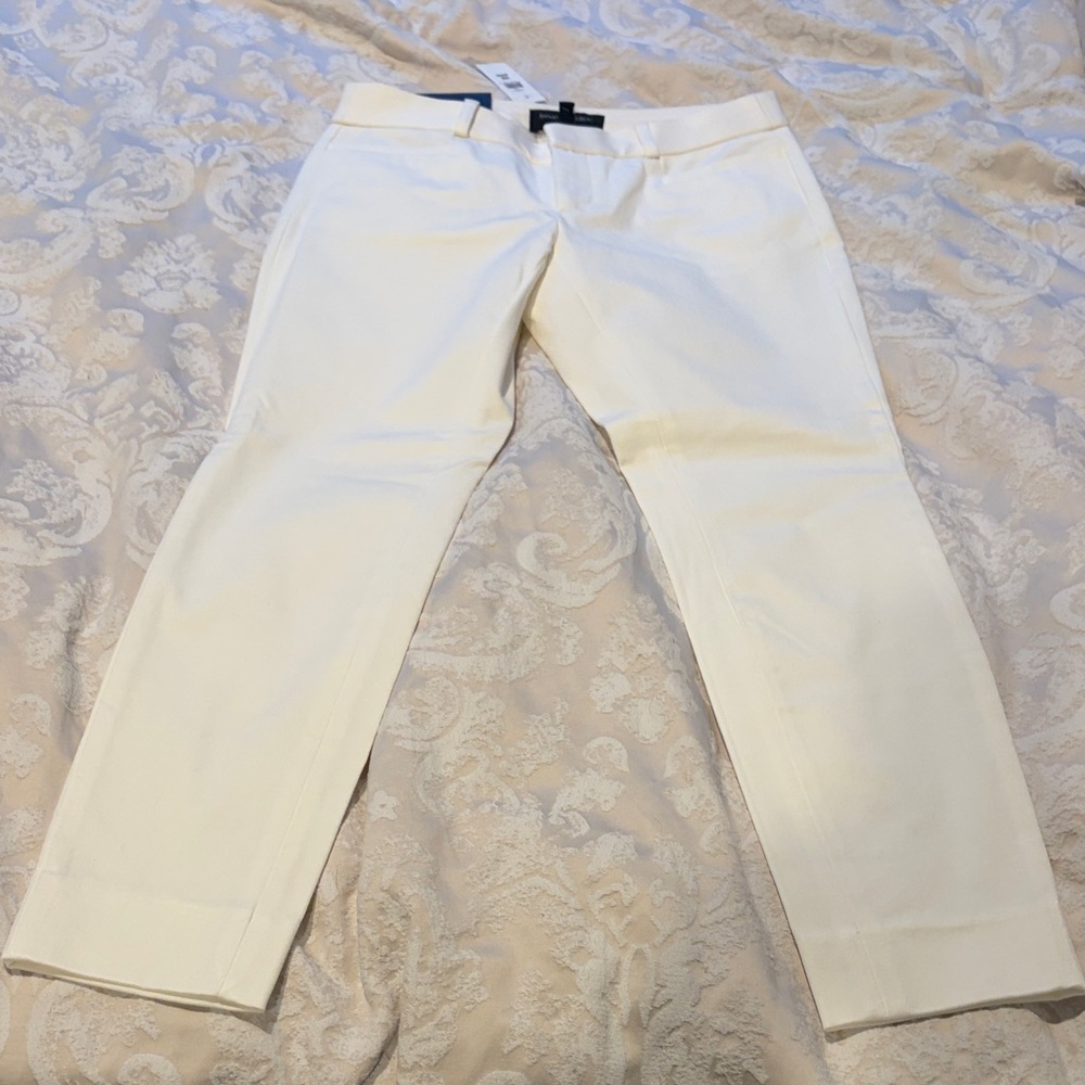 Banana Republic womens Off-White Dress Pants